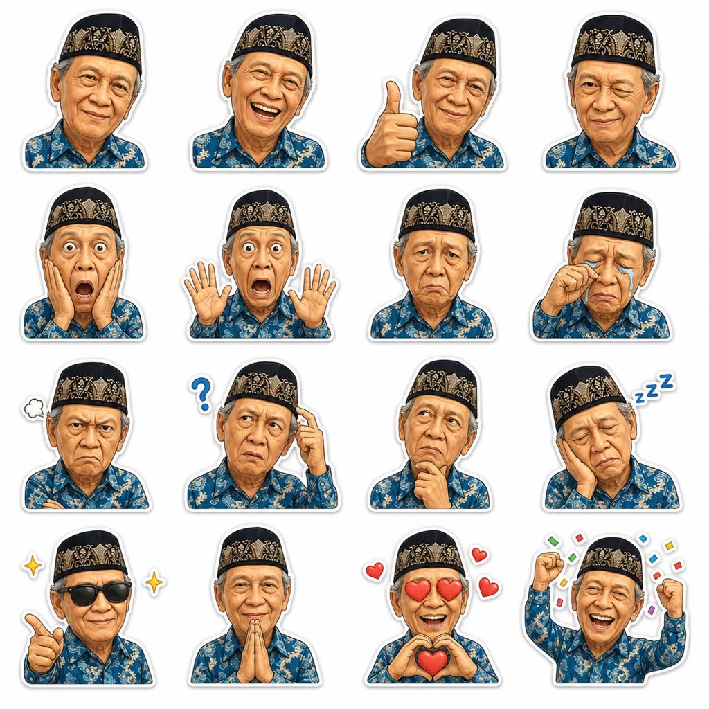 Sample sticker WhatsApp 1