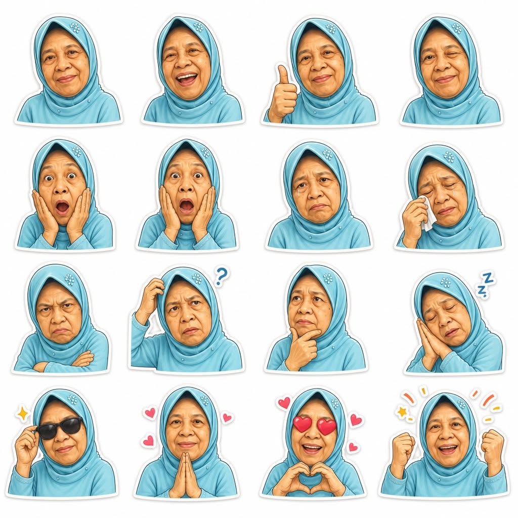Sample sticker WhatsApp 3