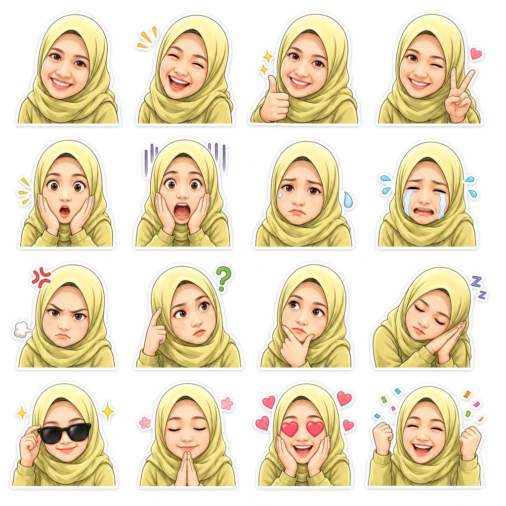 Sample sticker WhatsApp 5