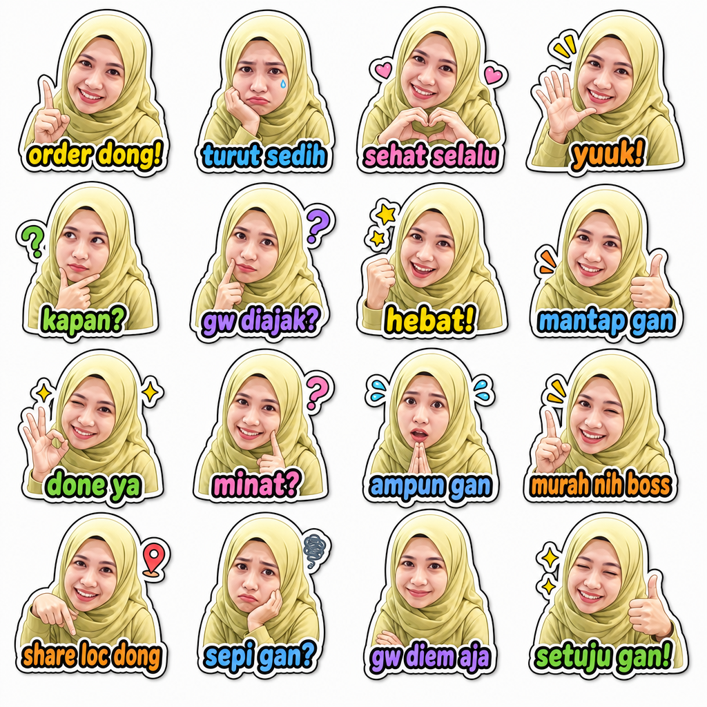 Sample sticker WhatsApp 12